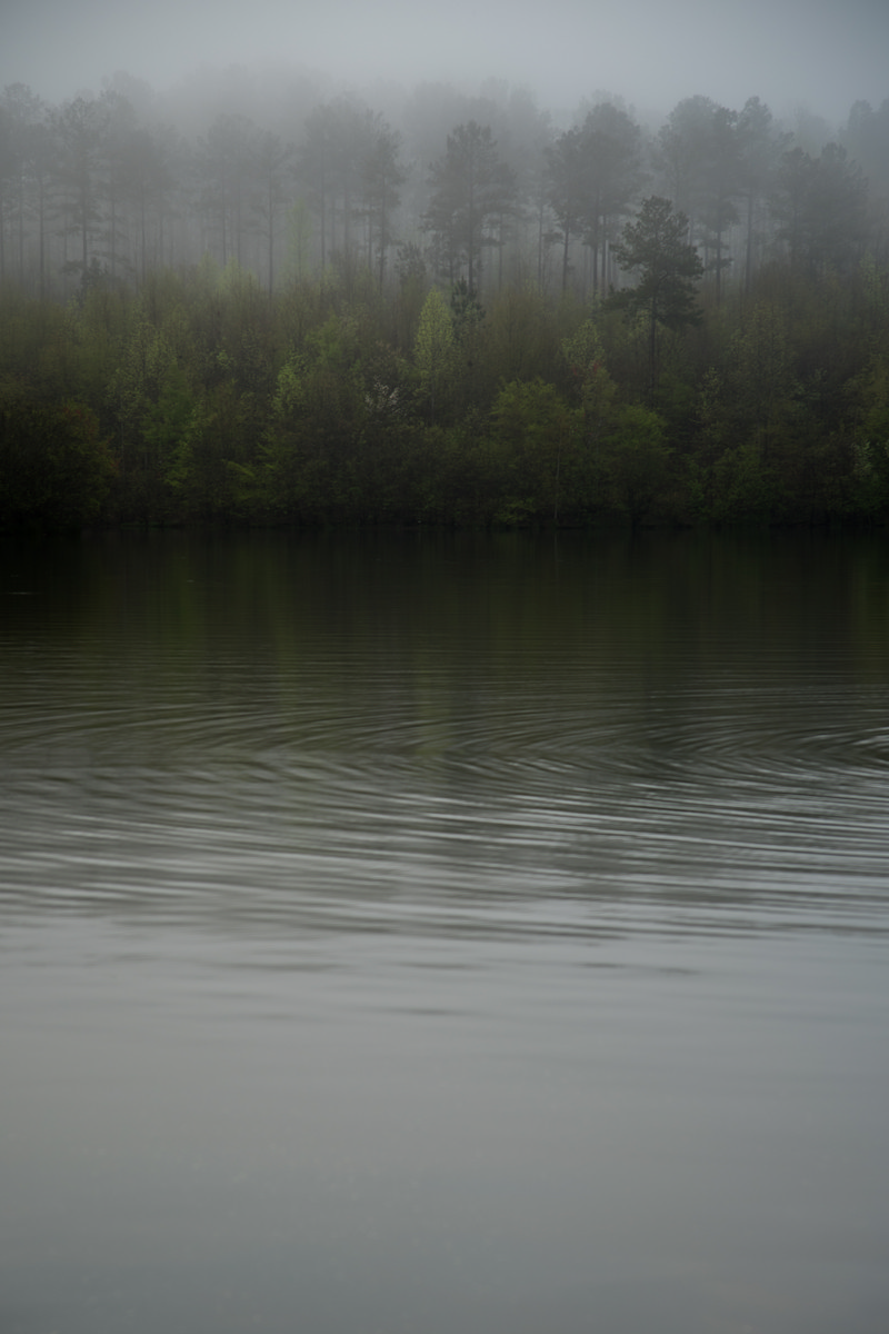 Snake Creek Reservoir, Carrollton Georgia - Foggy Morning